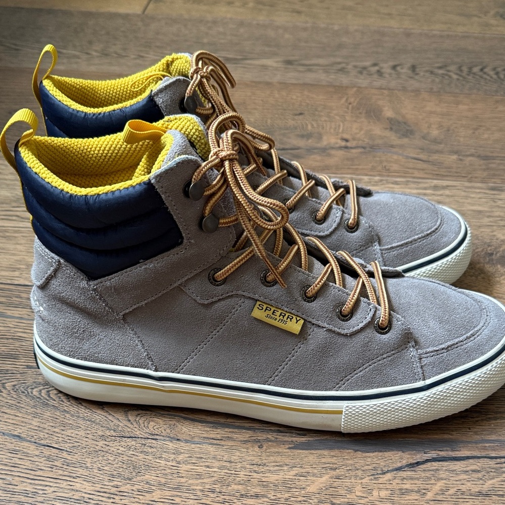 Sperry Men's Gray Striper Storm Hiker Waterproof Boot